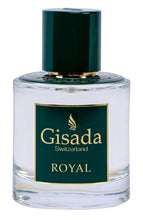 Load image into Gallery viewer, Gisada Switzerland Luxury Eau De Parfum Fragrance, Unisex Perfume + Cologne for Women &amp; Men (Fresh + Woody), Royal, 100mL/3.3oz
