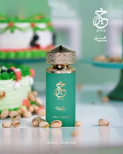 Load image into Gallery viewer, Paris Corner Pistachio Khair Perfume EDP 3.4Fl Oz with 8ml L'Fumes Roll-On Layering Perfume Oil UNISEX - EDP and Oil Combo
