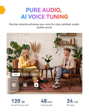 Load image into Gallery viewer, Hollyland LARK A2(2TX+1RX+Charging Case) Wireless Microphone, AI Auto-Limit
