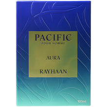 Load image into Gallery viewer, RAYHAAN Pacific Aura - Citrus, Aromatic, Mint, Amber, Fresh - Eau de Parfum Spray for Men, 3.4 Ounce / 100 ml
