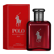 Load image into Gallery viewer, RALPH LAUREN FRAGRANCES Polo Red - Parfum - Men's Cologne - Ambery &amp; Woody - With Absinthe, Cedarwood, and Musk - Intense Fragrance - 2.5 Fl Oz
