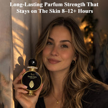 Load image into Gallery viewer, AHUJA Drunk Saint Parfum – 3.4 oz Unisex Luxury Fragrance | 30% Organic Oils | Long Lasting Niche Scent | Cognac, Raspberry, Rose, Ambergris | Premium Gift Box Packaging | “Even Angels Get Drunk”
