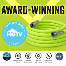 Load image into Gallery viewer, Flexzilla Garden Hose 5/8 in. x 50 ft., Lightweight All-Weather Water Hose, Durable and Flexible, Leak-Free Connections
