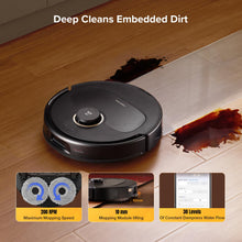 Load image into Gallery viewer, roborock Qrevo S5V Robot Vacuum and Mop, FlexiArm Edge Mopping, 12,000Pa Suction, Dual Zero-Tangle System, Smart Obstacle Avoidance, 10mm Mop Lifting, Auto Mop Washing&amp;Drying, Self-Emptying&amp;Refilling
