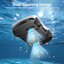 Load image into Gallery viewer, (2026 Upgrade) Cordless Robotic Pool Cleaner, Automatic Pool Vacuum for Above Ground &amp; Inground Pools, 180-Min Runtime, 3L Basket for Leaves &amp; Debris, Auto-Parking, Powerful Suction up to 2200 Sq.Ft
