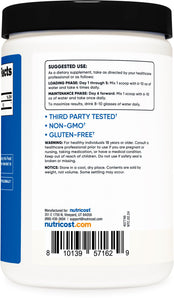 Nutricost Creatine Monohydrate Micronized Powder 500G, 5000mg Per Serv (5g) - Micronized Creatine Monohydrate, 100 Servings, 17.9 Ounces