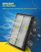 Load image into Gallery viewer, PHILTOP Engine Air Filter CA11942 for Hyundai Sonata 2015-2019 &amp; Kia Optima 2016-2020, 2.0L 2.4L, Rigid Panel
