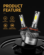 Load image into Gallery viewer, MIFMIA 𝖧𝟣𝟣/𝖧𝟫/𝖧𝟪 𝟫𝟢𝟢𝟧/𝖧𝖡𝟥 Light Bulbs Combo, 900% Brighter 72000LM, 6500K Cool White Non-Polarity Plug and Play with Cooling Fan IP68 Waterproof Off Road Lights, Pack of 4
