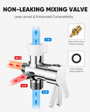 Load image into Gallery viewer, Arofa Hot and Cold Handheld Bidet Sprayer for Toilet, Warm Water Bidet with Adjustable Pressure, Non-Electric Temperature Control for Feminine Wash
