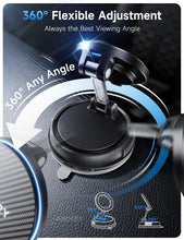 Load image into Gallery viewer, ANDERY Only for iPhone Magsafe Car Mount Charger [15W Fast Wireless Charging, 78+LBS Strong Suction 2400gf Strong Magnetic] 360° Adjustable Car Phone Holder, Phone Holders for Your Car for pats &amp; mats
