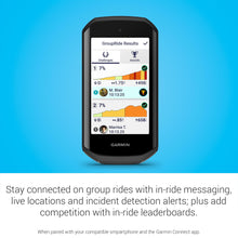 Load image into Gallery viewer, Garmin Edge 1050®, Premium Cycling Computer, Vivid Color Touchscreen Display, Built-in Speaker, Advanced Training and Group Ride Features, Road Hazard Alerts
