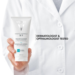 VICHY Pureté Thermale One Step Cleanser for Sensitive Skin, 6.7 Fl. Oz
