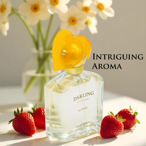 Darling for Women Eau De Parfum- Floral & Woody Fragrance - Top Notes of Gardenia, Violet Petals & Jasmine - Powdery Soft Dry Down of White Woods, Vanilla & Musk as Base - Elegant 100ml Bottle