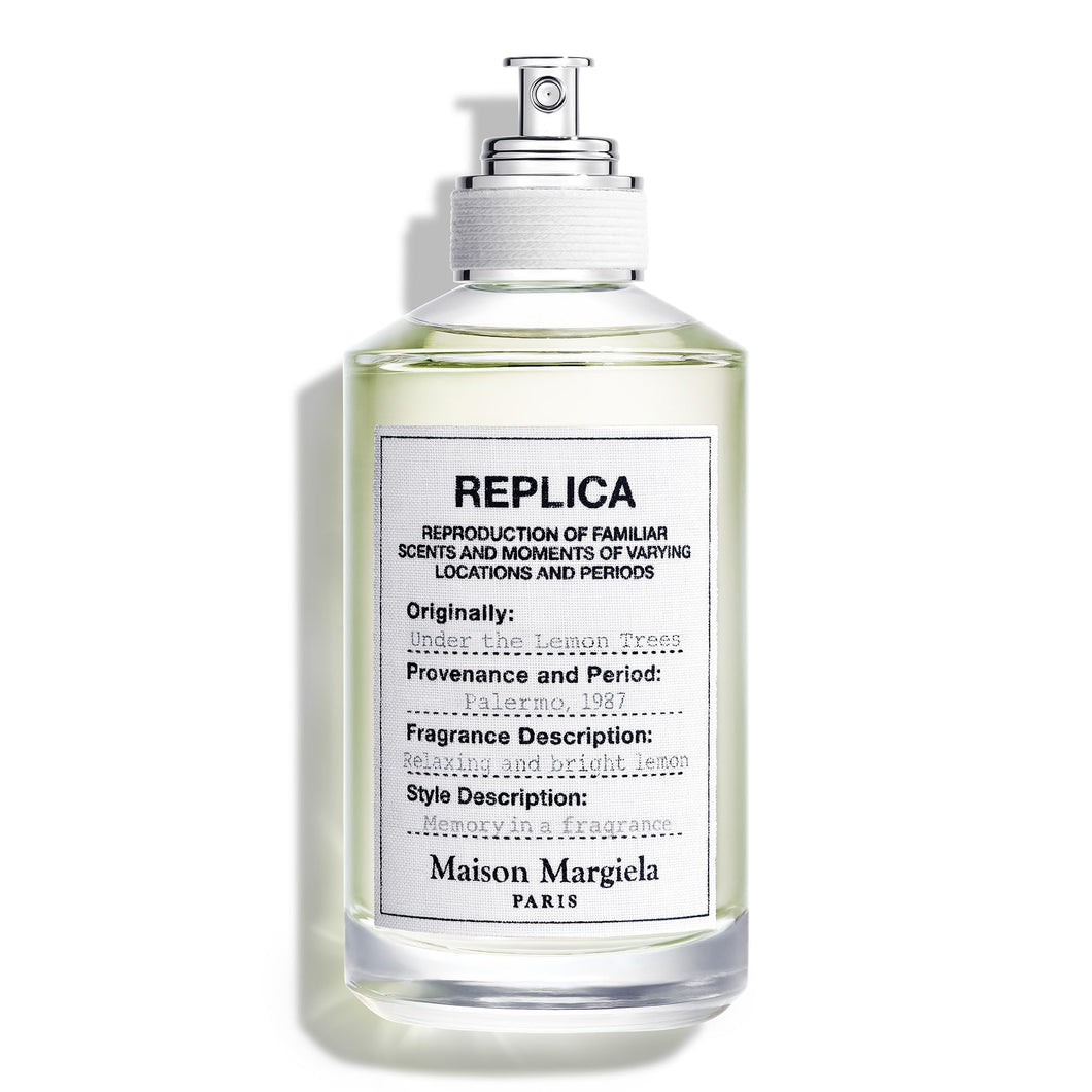 Maison Margiela - Replica - Under the Lemon Trees Eau de Toilette - Fresh Fragrance - With Kalamansi Lime, Coriander & Cedarwood - 3.4 Fl Oz