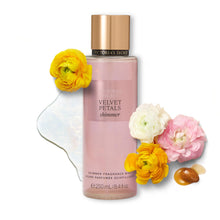 Load image into Gallery viewer, Victoria's Secret Velvet Petals Shimmer Body Mist for Women, Perfume with Notes of Blooms and Almond Glaze, Women's Spray, 250 ml / 8.4 oz
