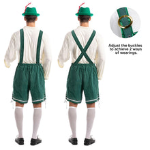 Load image into Gallery viewer, Spooktacular Creations Bavarian Oktoberfest Costume, Lederhosen Men German Costume for Halloween Party, Beer Festival -XL
