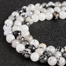 Load image into Gallery viewer, 60pcs 6mm Natural Tourmaline Quartz Beads Gemstone Beads Round Loose Beads for Jewelry Making
