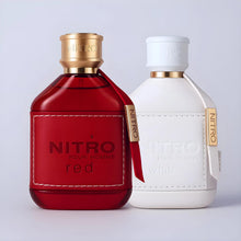 Load image into Gallery viewer, Dumont Nitro Red and White Combo Pack Eau de Parfum Set, 3.45 fl oz Each, 2-Piece Fragrance Combo Pack - 1 Red and 1 White
