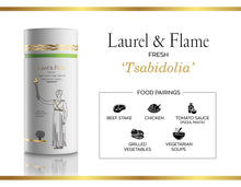 Load image into Gallery viewer, Laurel &amp; Flame Fresh - Extra Virgin Olive OIl - Polyphenol Rich (823 MG/KG) - USDA Organic - 56X Hydroxytyrosol Polyphenols - Early Harvest - Single Origin - Monovarietal - EVOO of the Year 2023 Award Winning - New Harvest - Cold Pressed (500 ml -16.9 fl
