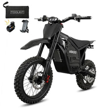 Load image into Gallery viewer, ABKDO 4000W Peak Electric Dirt Bike for Teens Adults，45 MPH，40 Miles Range
