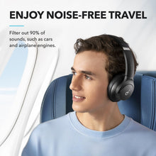 Load image into Gallery viewer, Soundcore by Anker Q20i Hybrid Active Noise Cancelling Headphones, Wireless Over-Ear Bluetooth, 40H Long ANC Playtime, Hi-Res Audio, Big Bass, Customize via an App, Transparency Mode (Black)

