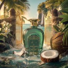 Load image into Gallery viewer, Mahajan Desperado Eden Eau de Parfum – Exotic Sweet Tropical Cologne – Irresistible with Creamy Coconut &amp; Fresh Mint – Long-Lasting Luxury Fragrance for Men (3.4 oz)
