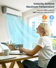 Load image into Gallery viewer, EXNOS 12000 BTU Mini Split AC &amp; Heating System, Heat Pump, 19 SEER2, 115V
