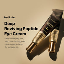 Load image into Gallery viewer, medicube Eye Serum with Deep Reviving Peptide | Eye Treatment Serum with Multi Peptides, Niacinamide &amp; Squalane | Reduces Signs of Aging and FIne Lines | Korean Skincare, 1.01 fl.oz

