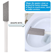 Load image into Gallery viewer, 5 Packs Pumice Cleaning Stone with Extra Long Handle, Pumice Stone for Toilet Bowl Clean for Cleaning Toilets, Bathtubs, Grills, Swimming Pools, Sinks
