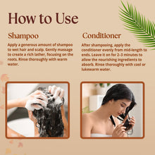 Load image into Gallery viewer, VANIDOX Batana Oil Shampoo and Conditioner Set – Biotin &amp; Niacinamide Infused – Sulfate-Free, Paraben-Free – Moisturizing &amp; Strengthening Hair Care for All Hair Types – 2 x 16 fl oz
