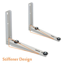 Load image into Gallery viewer, Mini Split Bracket for Ductless Air Conditioner Wall Mounting 7000 - 15000 BTU
