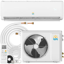 Load image into Gallery viewer, EXNOS 12000 BTU Mini Split AC &amp; Heating System, Heat Pump, 19 SEER2, 115V
