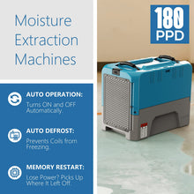 Load image into Gallery viewer, ALORAIR 180 PPD Commercial Dehumidifier with Pump, 6-Year Limited Warranty
