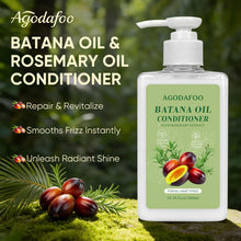 Load image into Gallery viewer, Batana Oil Shampoo and Conditioner Set, Batana Oil Shampoo for Hair Loss, Restores Hair Vitality and Rejuvenates, Stimulates Hair Growth, Repairs Damage for Men &amp; Women 300ml+300ml 10.58fl.oz
