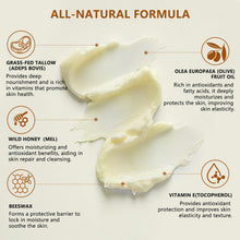 Load image into Gallery viewer, Lilei Beauty Beef Tallow for Skin, Grass-Fed Beef Tallow and Honey Balm, Whipped Body Butter &amp; Face Moisturizer, Unscented, Body Cream, Soothes Dry &amp; Sensitive Skin
