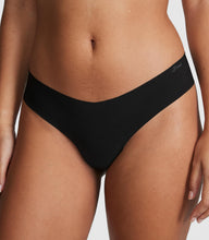 Load image into Gallery viewer, Victoria's Secret PINK Women's No Show Thong Underwear, Panties for Women, 7 Day Holiday, (M)
