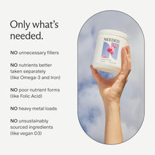 Load image into Gallery viewer, Needed. Multivitamin Capsules for Prenatal, Pregnancy, Breastfeeding, Postpartum | Expertly-Formulated &amp; Third-Party Tested| 30-Day Supply
