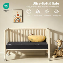 Load image into Gallery viewer, Waterproof Crib Mattress Protector 2 Pack Soft for Standard Toddler Bed
