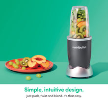 Load image into Gallery viewer, Nutribullet Personal Blender, Shakes, Smoothies, Food Prep, and Frozen Blending, 24 Ounces, 600 Watt, Dark Gray, NBR-0601WM
