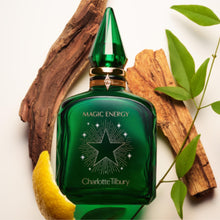 Load image into Gallery viewer, Charlotte Tilbury Magic Energy Eau De Parfum - Pheromone Enhancing Woody Perfume Enriched with Naturally-Derived Oil - Long-Lasting Scent with Notes of Bergamot, Cashmere Wood &amp; Palo Santo (100ml)
