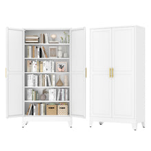 Load image into Gallery viewer, GAIOUS 79" Tall New update Kitchen Pantry Cabinet, Metal Storage Cabinet
