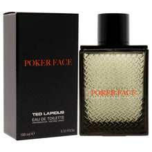 Load image into Gallery viewer, Ted Lapidus Poker Face EDT Spray Men 3.4 oz

