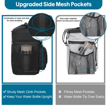 Load image into Gallery viewer, GLENKEY Double Deck Insulated Lunch Box, Expandable Large Lunch Bag Leakproof Cooler Bag Lunch Pail for Men Women Adults Work Shifts Travel Daytrip, Black
