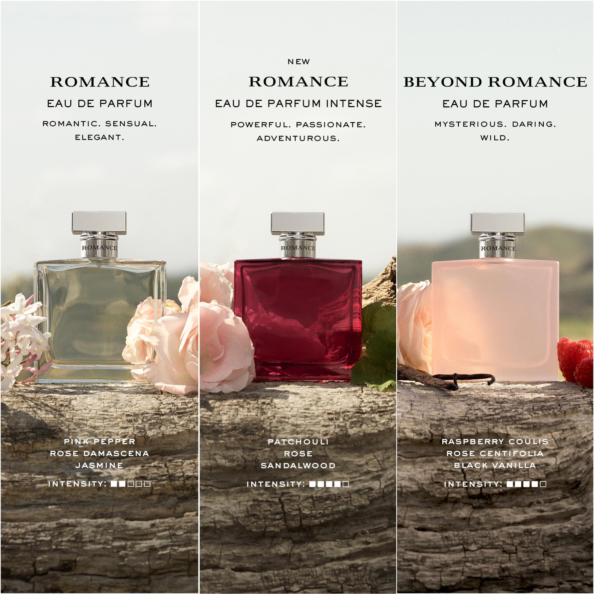 Load image into Gallery viewer, Ralph Lauren - Romance Eau de Parfum Intense - Women's Perfume - Floral & Woody - With Rose, Patchouli, and Sandalwood - Medium Intensity - 1 Fl Oz
