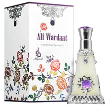 Load image into Gallery viewer, Khadlaj Alf Wardaat – Floral, Spicy, Woody, Leather – Pure Concentrated Perfume Oil Long-Lasting Fragrance for Unisex,1.0 Ounce / 30 ml
