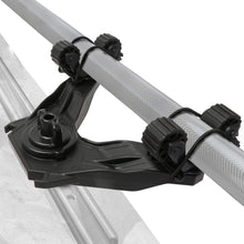 Load image into Gallery viewer, Atader Kayak Paddle Holder, Kayak Accessories for Fishing, Dual Head Kayak Track Mount Accessories, Offset Paddle Holder for Kayaking, Kayak Rail Accessories Black
