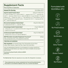 Load image into Gallery viewer, Seed DS-01 Daily Synbiotic - Prebiotic and Probiotic (60 Capsules) - 53.6 Billion AFU - Digestive Health, Gut Health, and Immune Health - Multi-Strain Probiotics for Women &amp; Men - Vegan &amp; Shelf-Stable
