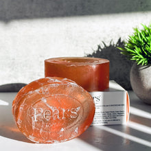 Load image into Gallery viewer, Pears Glycerin Soap, Transparent Amber with Natural Oils, 24-Pack – Pure &amp; Gentle Cleanser for Soft, Glowing Skin, 4.4 Oz Ea
