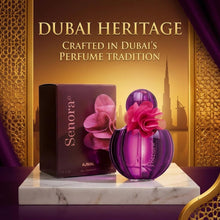 Load image into Gallery viewer, Ajmal Senora Eau De Parfum 2.5 Oz / 75 ML Perfume For Women | Elegant Floral-Woody Fragrance with Almond, Orange Blossom &amp; Vanilla Long Lasting Spicy Aromatic Fragrance - Made in Dubai
