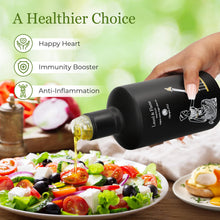 Load image into Gallery viewer, World's Best Gold Award - Laurel &amp; Flame Olympia PGI Olive Oil Extra Virgin - Polyphenol Rich (706 MG/KG) - USDA Organic - Multiple Award Winning – 60X Hydroxytyrosols - Early Harvest - Cold Pressed (500 ml/16.9 fl oz)

